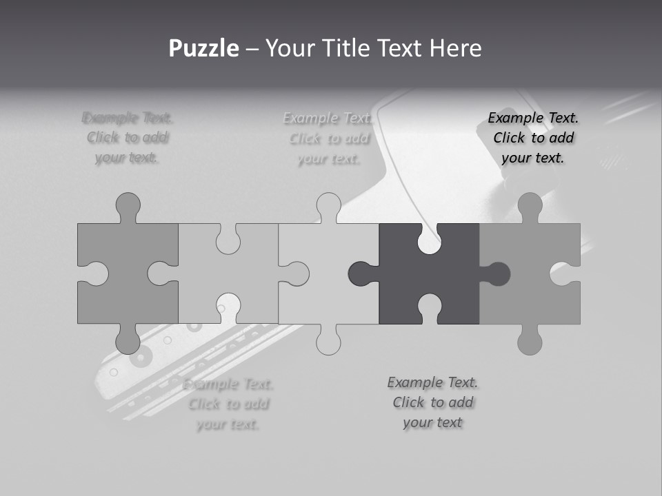 A Key With A Keychain On Top Of It PowerPoint Template