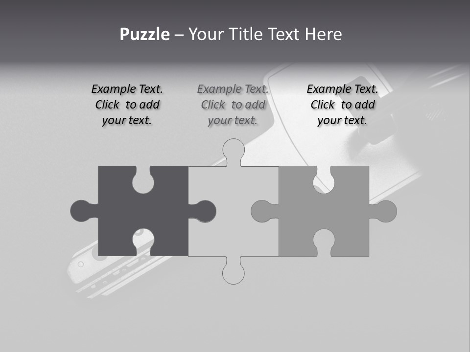 A Key With A Keychain On Top Of It PowerPoint Template