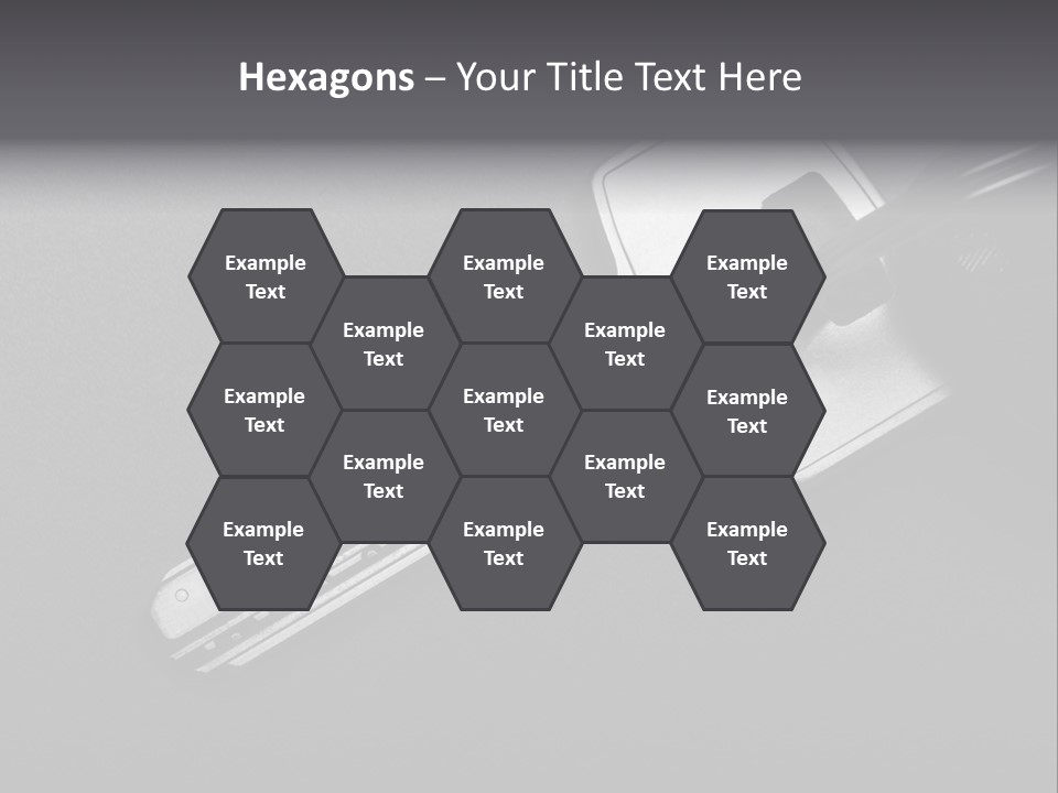 A Key With A Keychain On Top Of It PowerPoint Template