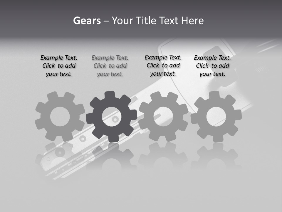 A Key With A Keychain On Top Of It PowerPoint Template