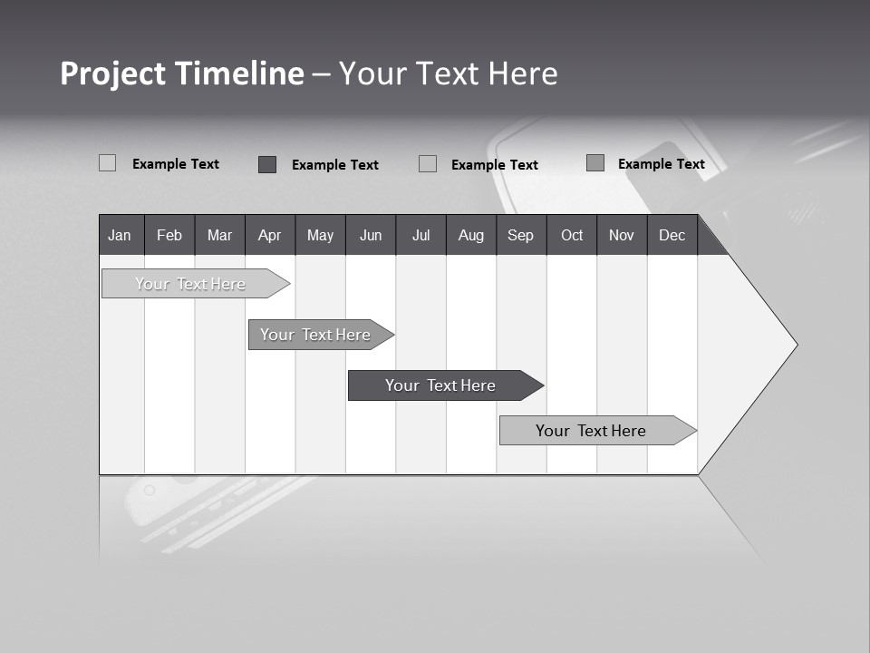 A Key With A Keychain On Top Of It PowerPoint Template