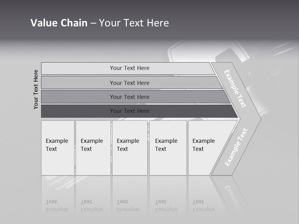 A Key With A Keychain On Top Of It PowerPoint Template