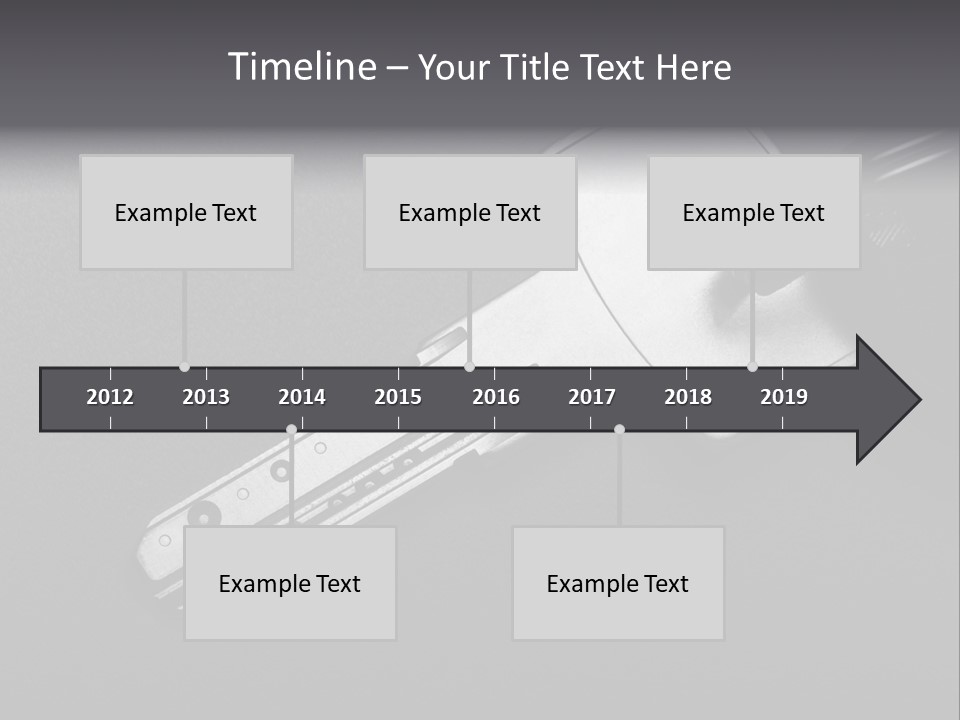 A Key With A Keychain On Top Of It PowerPoint Template
