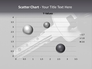 A Key With A Keychain On Top Of It PowerPoint Template