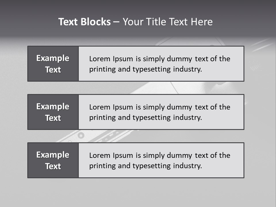 A Key With A Keychain On Top Of It PowerPoint Template