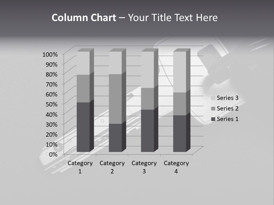 A Key With A Keychain On Top Of It PowerPoint Template