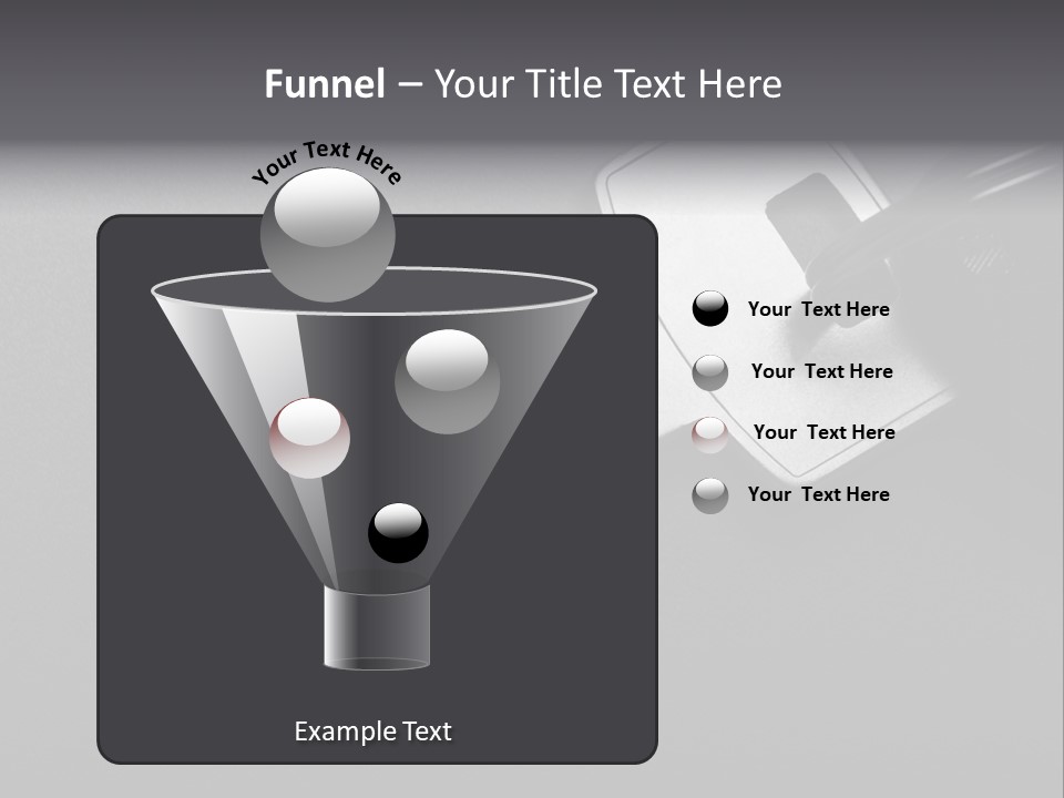 A Key With A Keychain On Top Of It PowerPoint Template