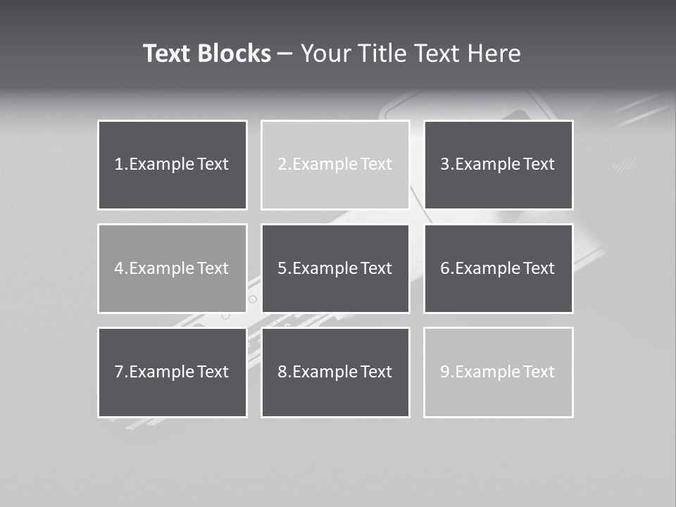 A Key With A Keychain On Top Of It PowerPoint Template