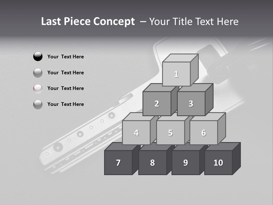 A Key With A Keychain On Top Of It PowerPoint Template