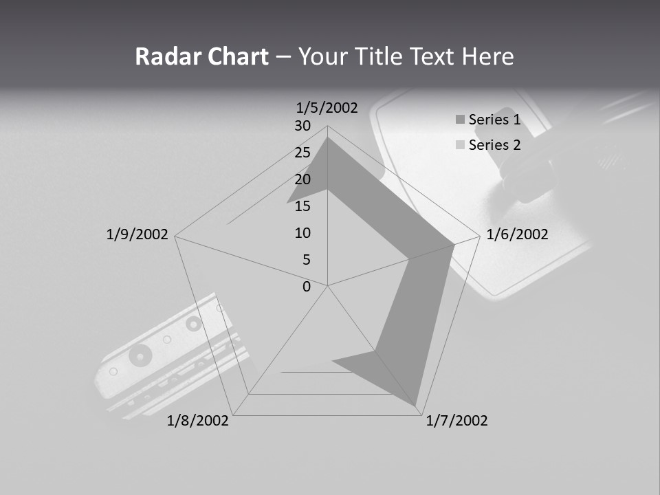 A Key With A Keychain On Top Of It PowerPoint Template