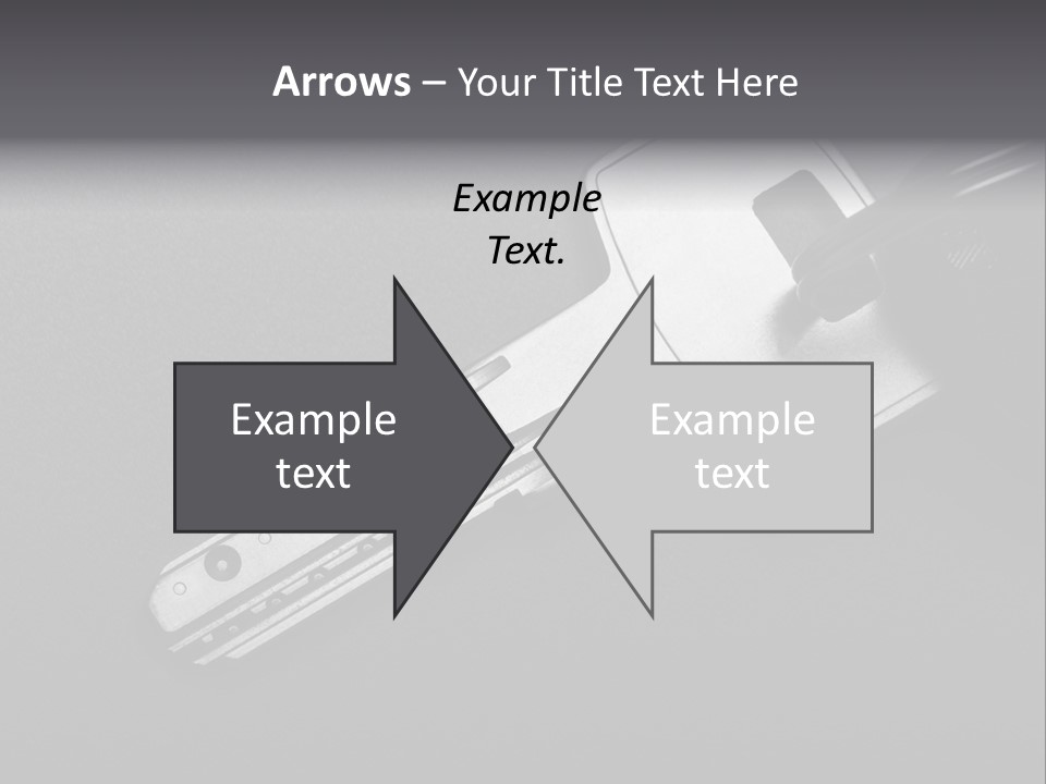 A Key With A Keychain On Top Of It PowerPoint Template