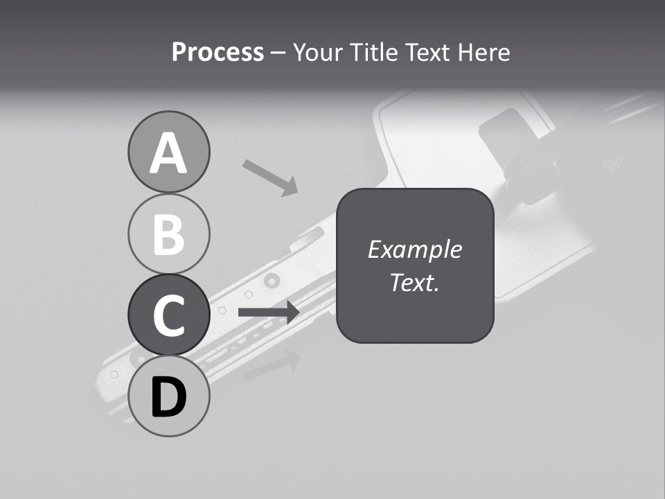 A Key With A Keychain On Top Of It PowerPoint Template
