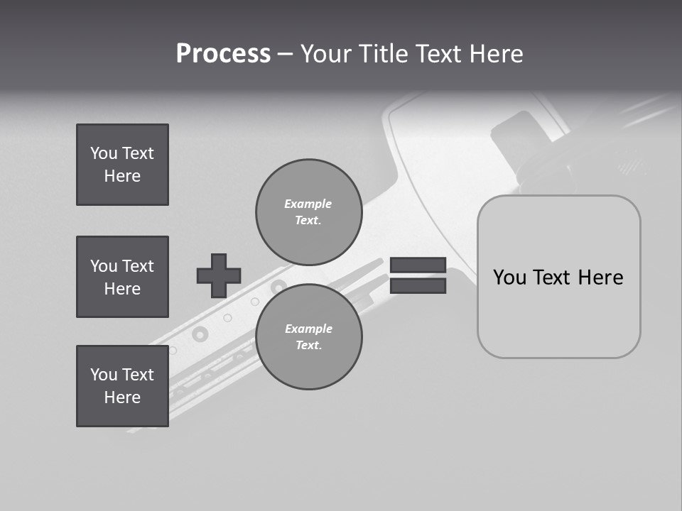 A Key With A Keychain On Top Of It PowerPoint Template