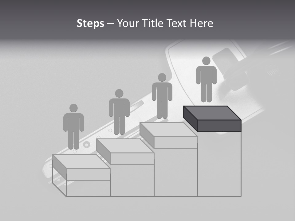 A Key With A Keychain On Top Of It PowerPoint Template