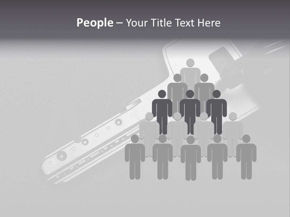 A Key With A Keychain On Top Of It PowerPoint Template