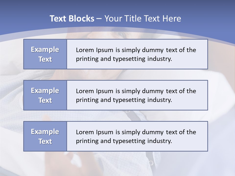 A Man Talking To A Woman In A Hospital Bed PowerPoint Template