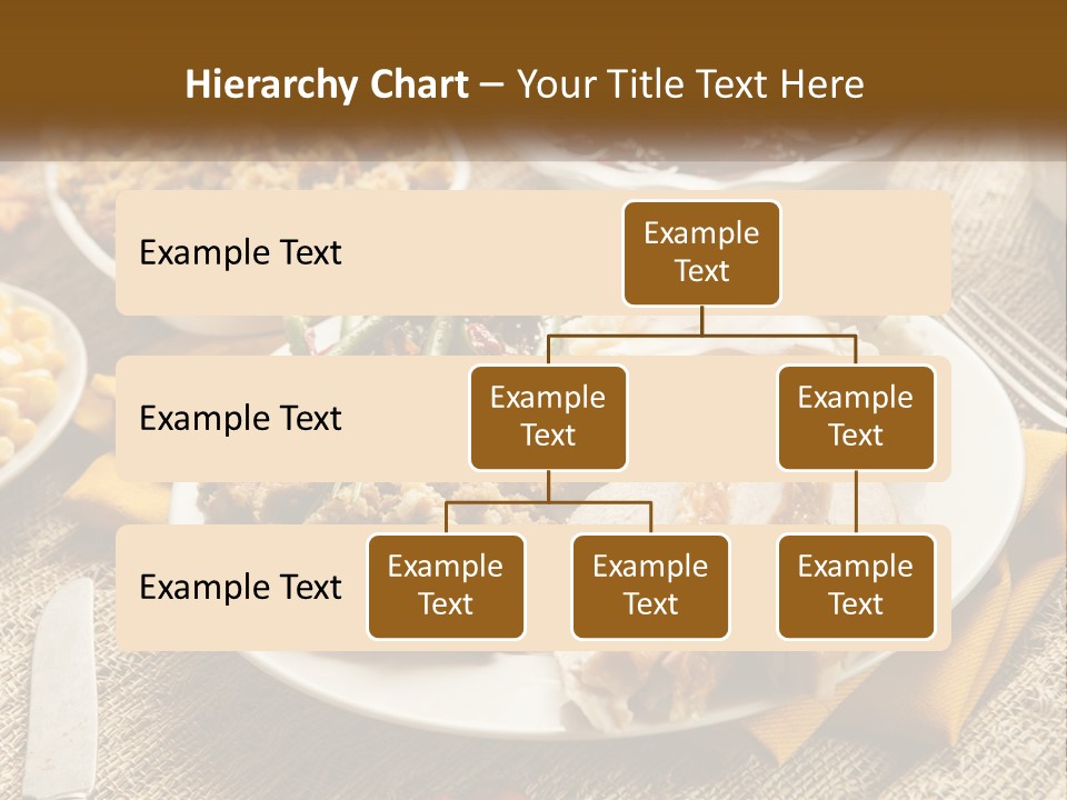 A Plate Of Food With Meat And Vegetables On It PowerPoint Template