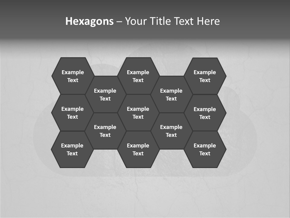 A Cloud With A Keyhole In The Middle Of It PowerPoint Template