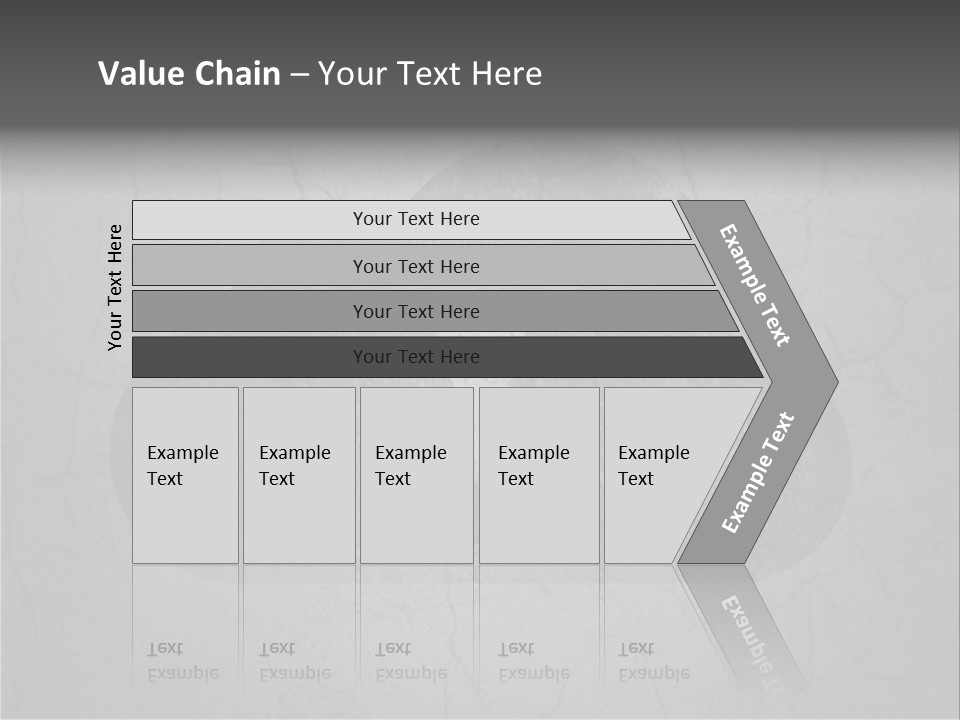 A Cloud With A Keyhole In The Middle Of It PowerPoint Template