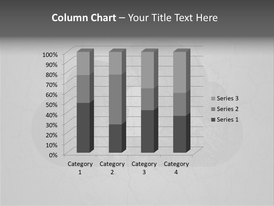 A Cloud With A Keyhole In The Middle Of It PowerPoint Template