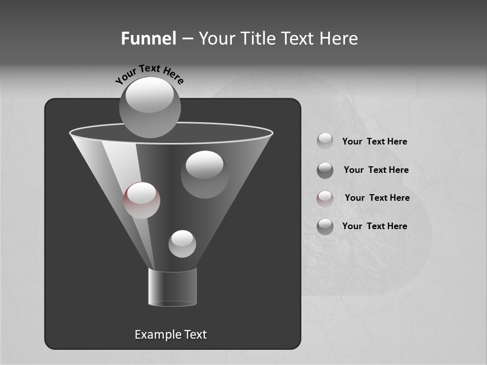 A Cloud With A Keyhole In The Middle Of It PowerPoint Template