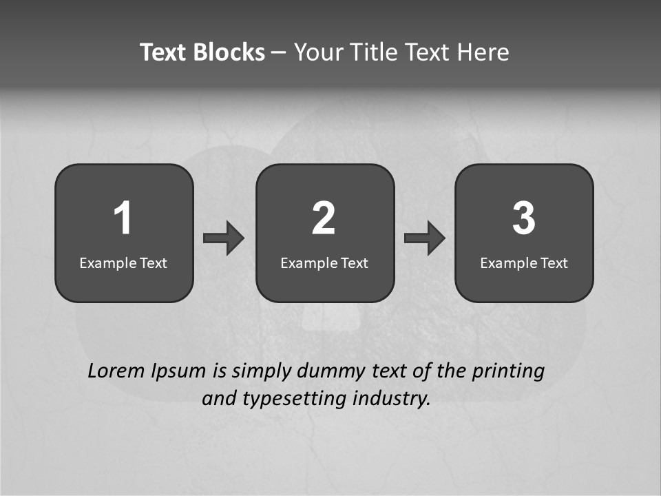 A Cloud With A Keyhole In The Middle Of It PowerPoint Template