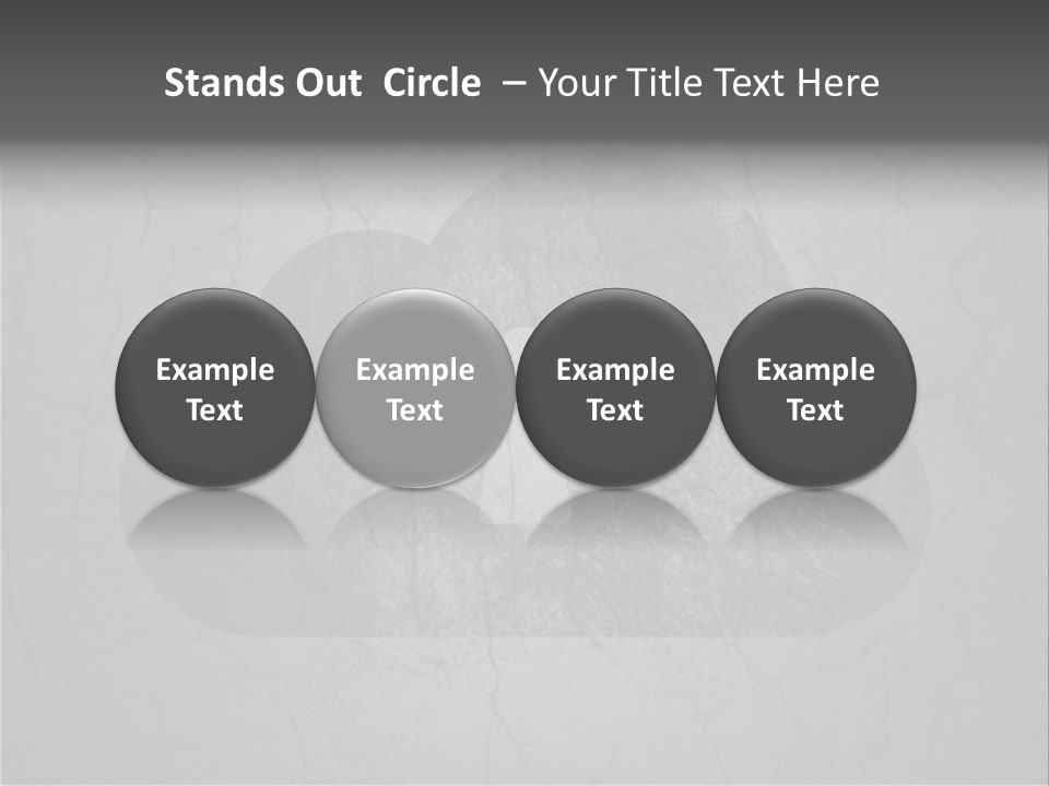 A Cloud With A Keyhole In The Middle Of It PowerPoint Template