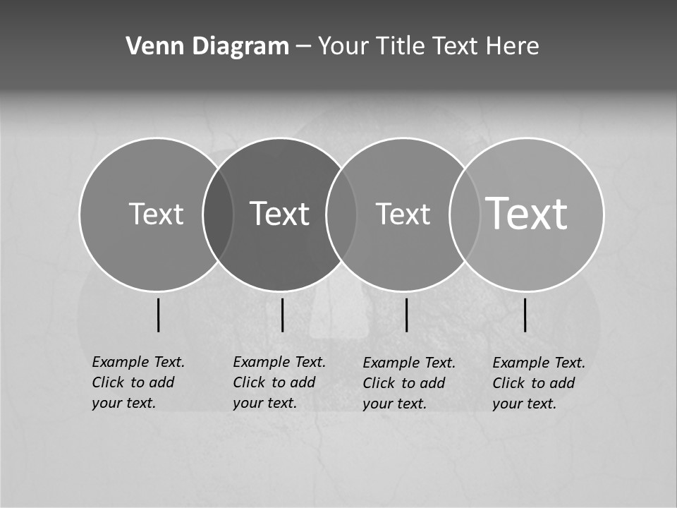 A Cloud With A Keyhole In The Middle Of It PowerPoint Template