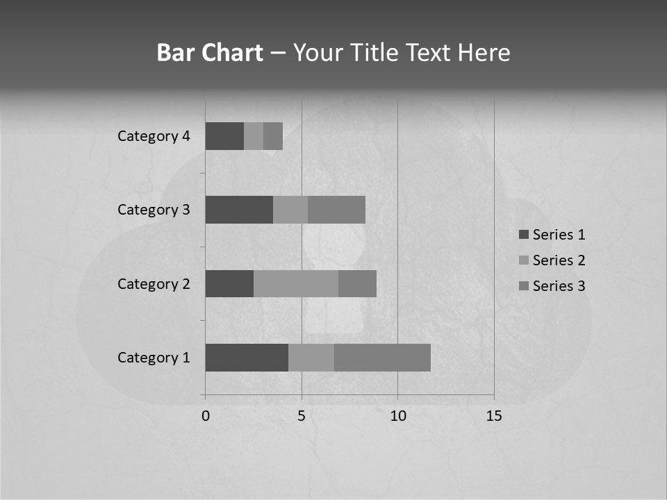 A Cloud With A Keyhole In The Middle Of It PowerPoint Template