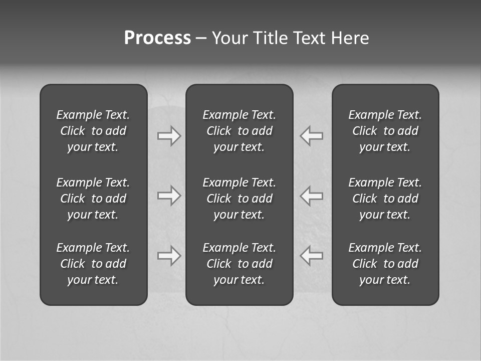 A Cloud With A Keyhole In The Middle Of It PowerPoint Template