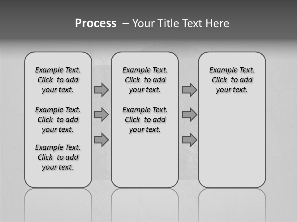 A Cloud With A Keyhole In The Middle Of It PowerPoint Template