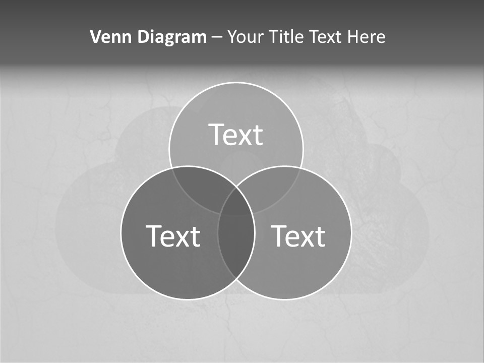 A Cloud With A Keyhole In The Middle Of It PowerPoint Template