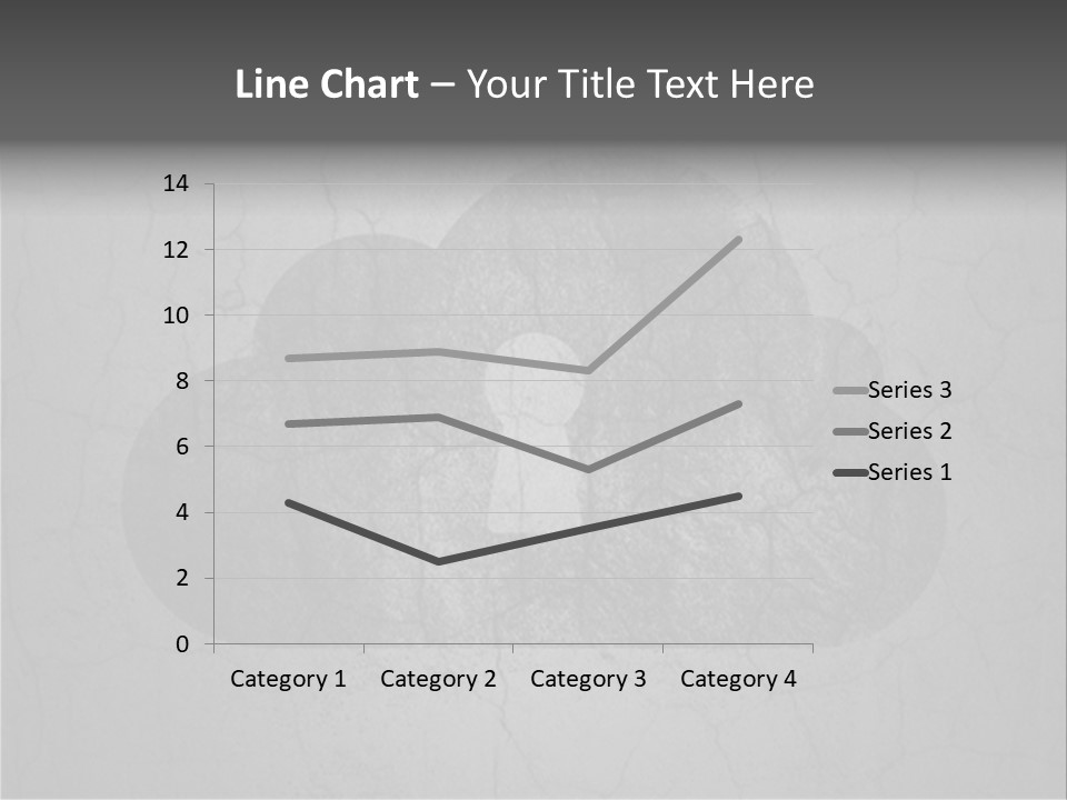 A Cloud With A Keyhole In The Middle Of It PowerPoint Template