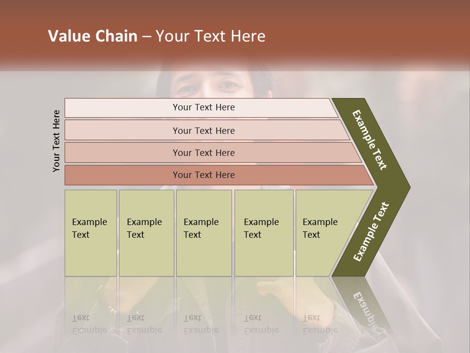 A Man With A Backpack Is Smiling For The Camera PowerPoint Template