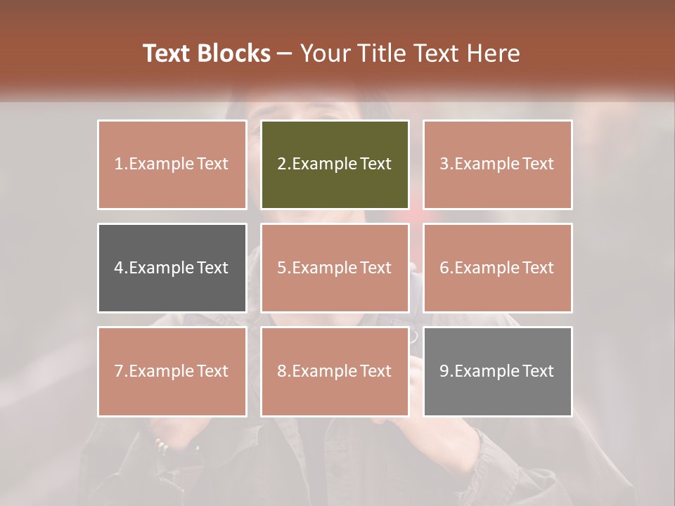 A Man With A Backpack Is Smiling For The Camera PowerPoint Template