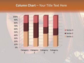 A Young Girl Is Looking Down At Her Tie PowerPoint Template