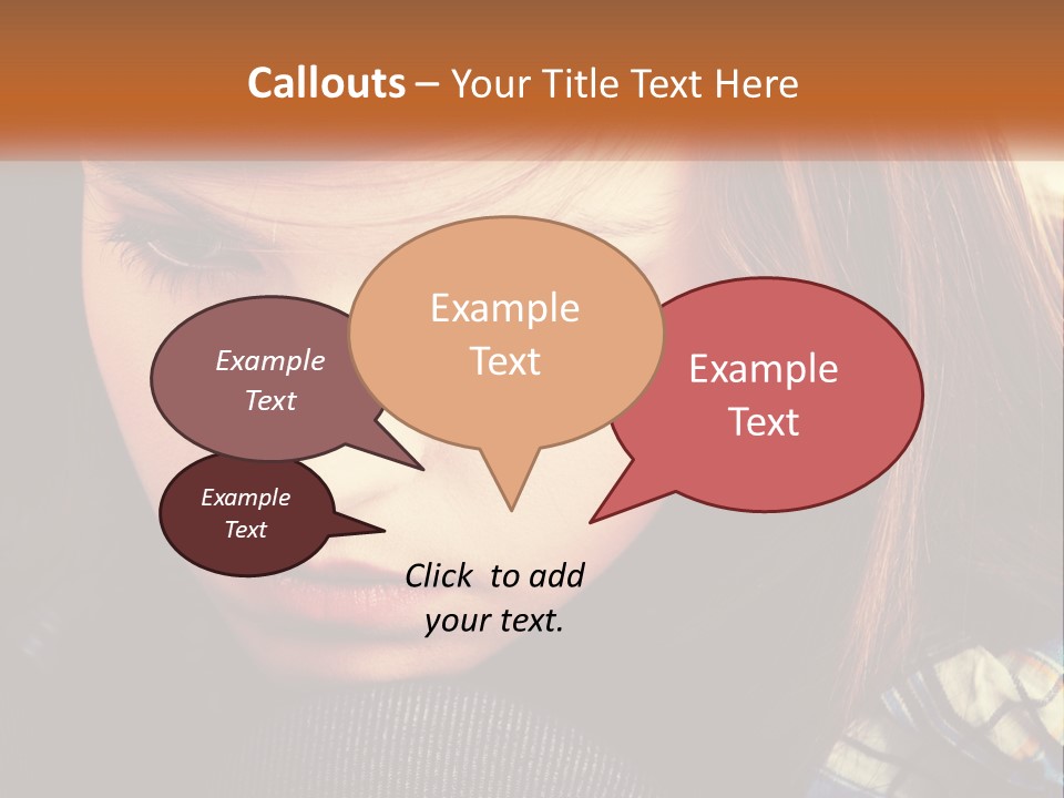 A Young Girl Is Looking Down At Her Tie PowerPoint Template