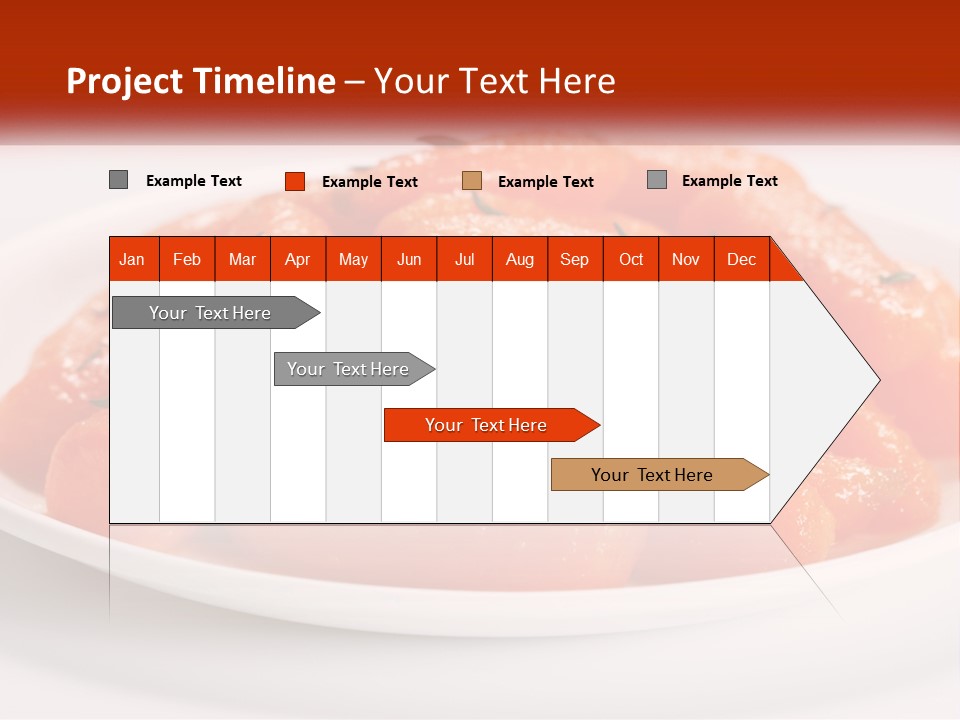 A Plate Full Of Carrots With Rosemary On Top PowerPoint Template