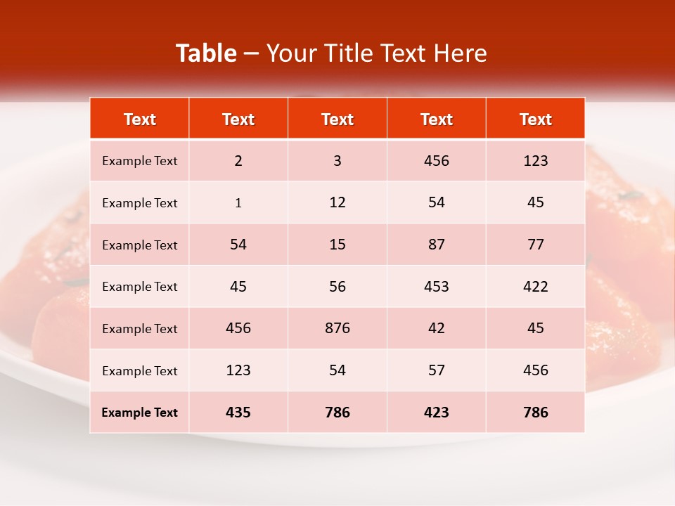 A Plate Full Of Carrots With Rosemary On Top PowerPoint Template