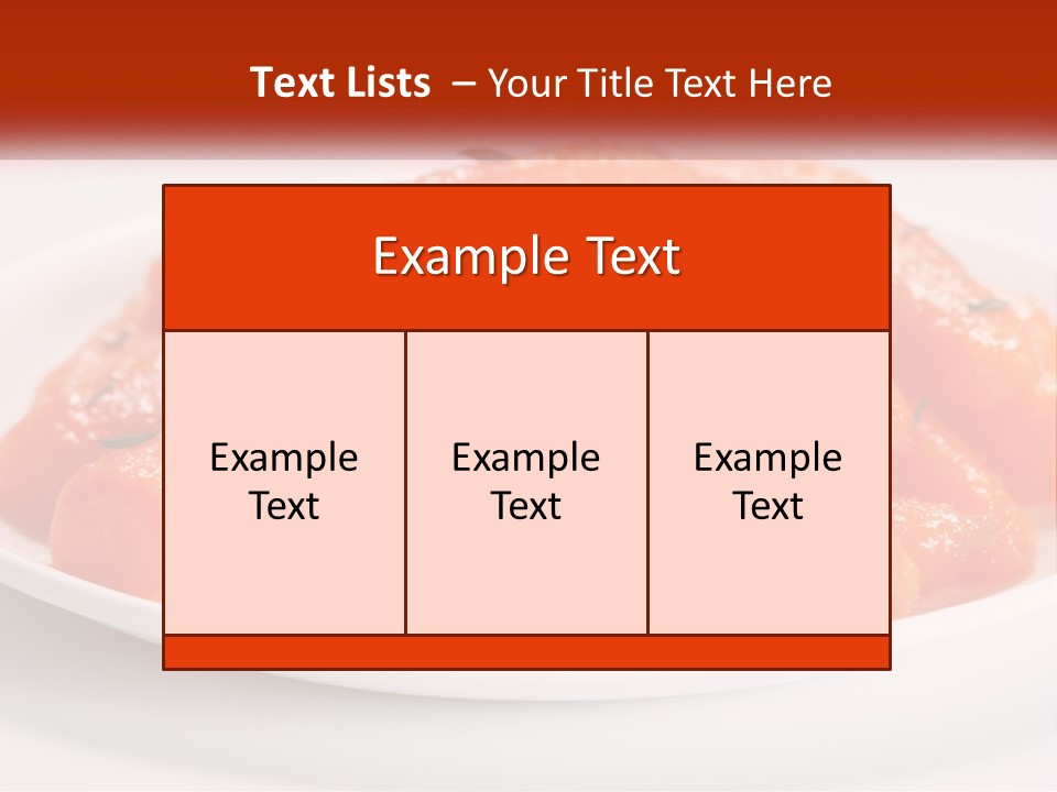 A Plate Full Of Carrots With Rosemary On Top PowerPoint Template