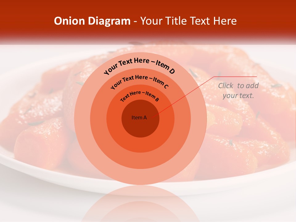 A Plate Full Of Carrots With Rosemary On Top PowerPoint Template