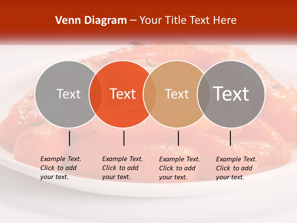 A Plate Full Of Carrots With Rosemary On Top PowerPoint Template