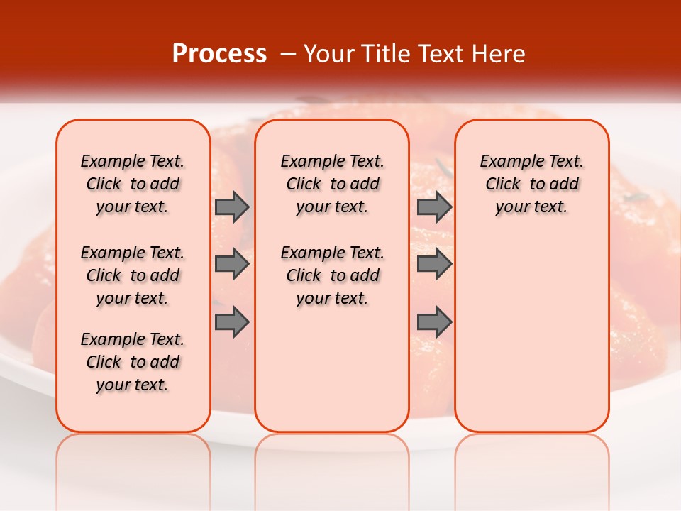 A Plate Full Of Carrots With Rosemary On Top PowerPoint Template
