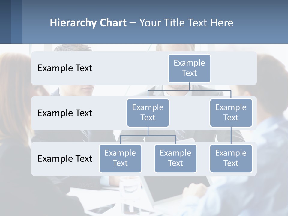 A Group Of Business People Sitting Around A Table PowerPoint Template