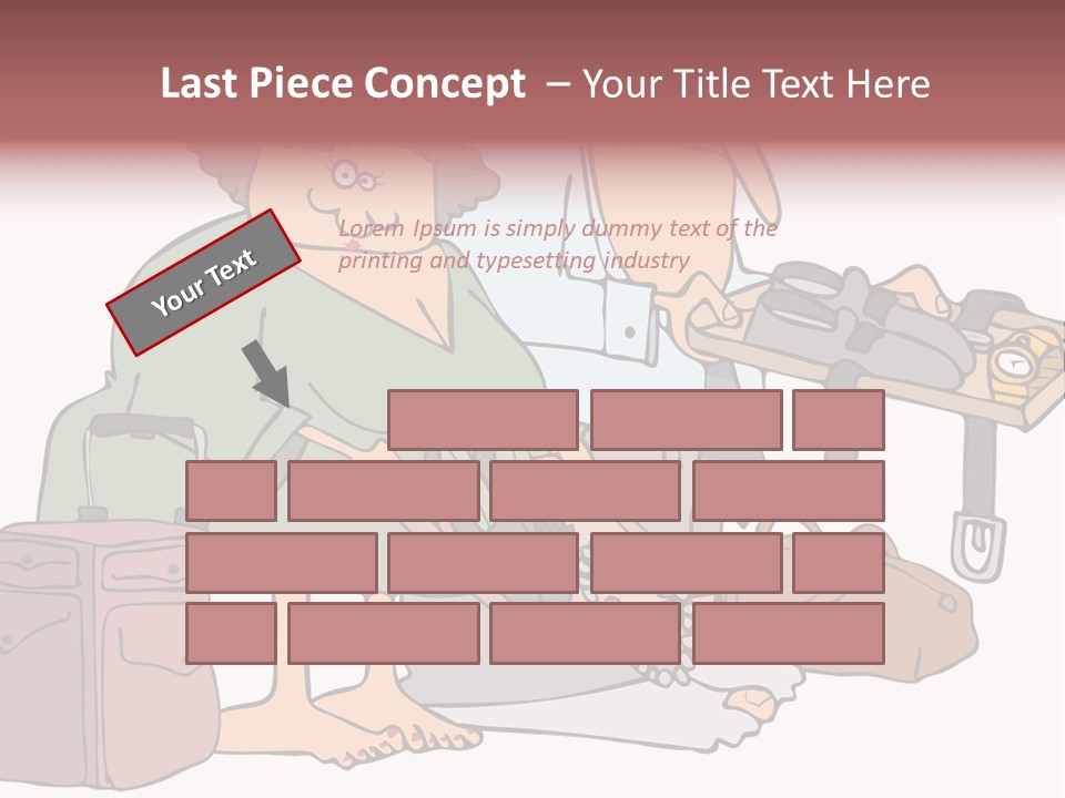 A Man And A Woman Are Talking To Each Other PowerPoint Template