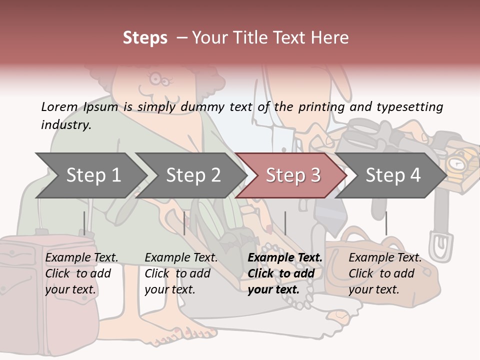 A Man And A Woman Are Talking To Each Other PowerPoint Template