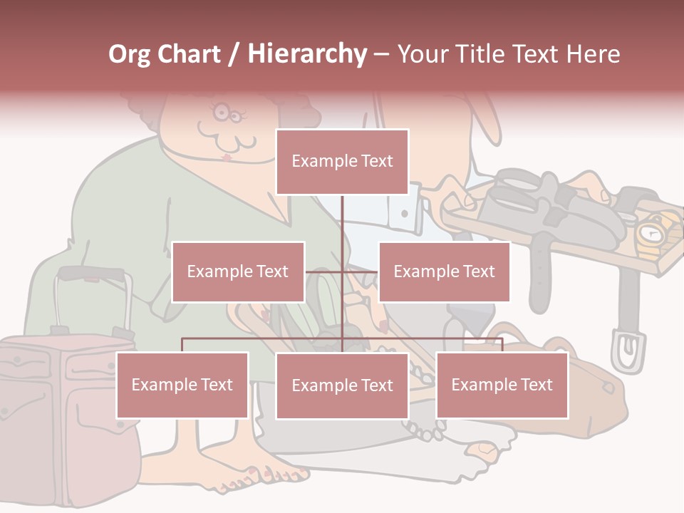 A Man And A Woman Are Talking To Each Other PowerPoint Template
