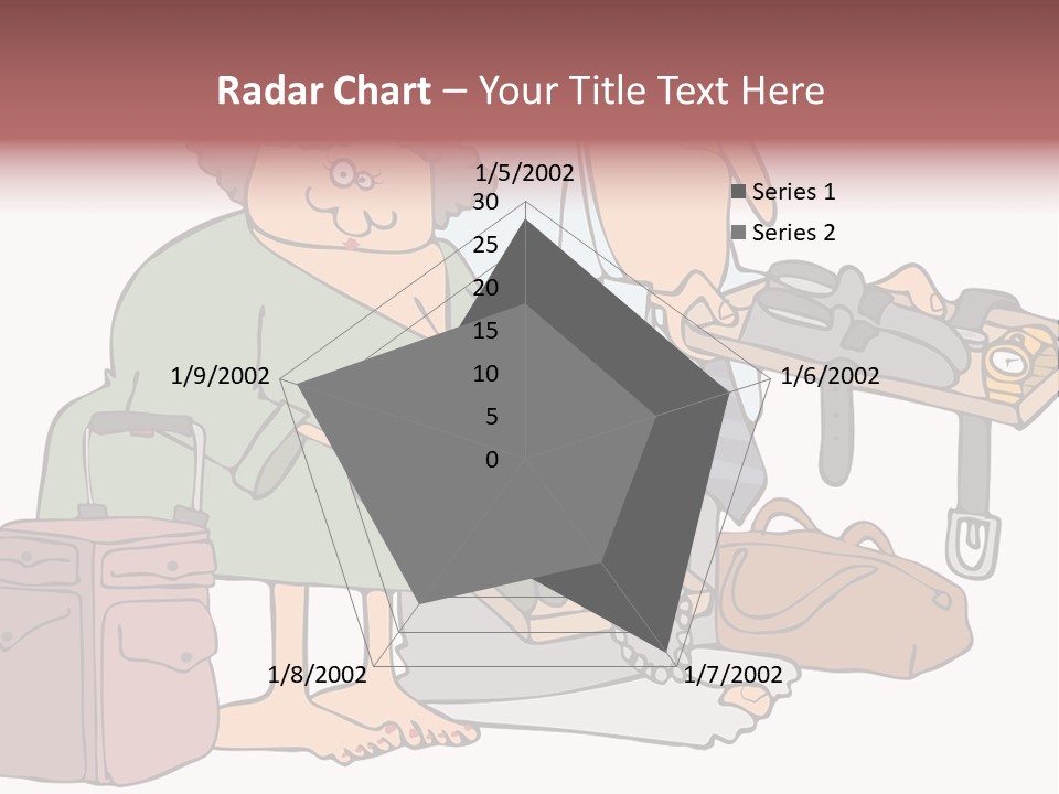 A Man And A Woman Are Talking To Each Other PowerPoint Template