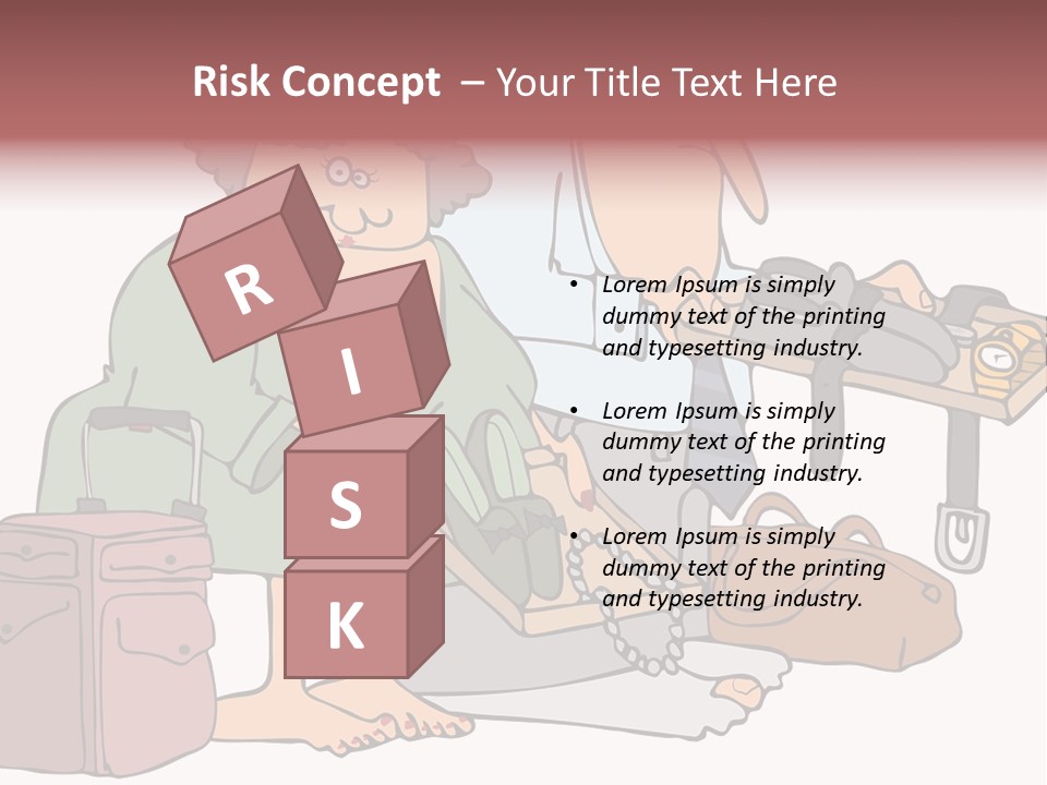 A Man And A Woman Are Talking To Each Other PowerPoint Template