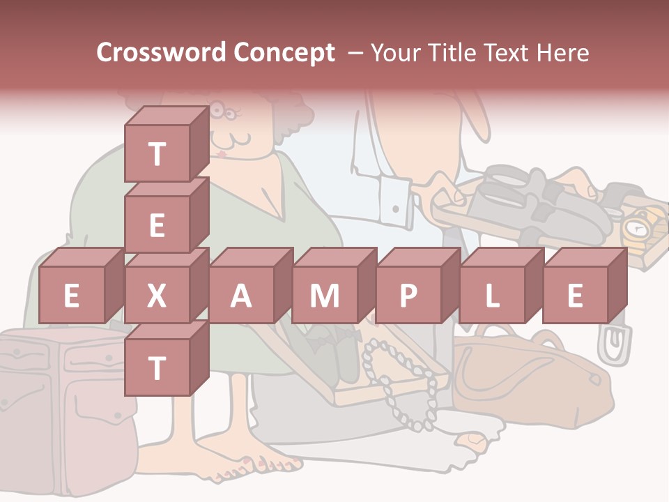 A Man And A Woman Are Talking To Each Other PowerPoint Template